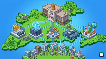 Representative image of startup ecosystem partnerships between DPIIT and five industry partners