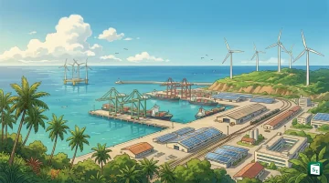 Renewable energy and cargo operations at V.O. Chidambaranar Port in Thoothukudi