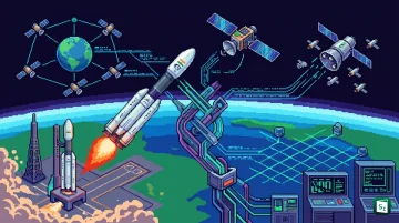 The Vikram-1 rocket of Skyroot Aerospace lifting off from the Satish Dhawan Space Centre in Sriharikota during Mission Aagaman in July 2026