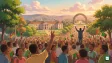 Zambian President Hakainde Hichilema addressing supporters after winning re-election in August 2026