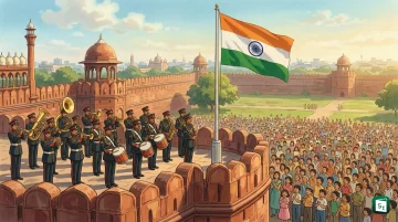 Prime Minister Narendra Modi addressing the nation from the Red Fort on India’s 80th Independence Day