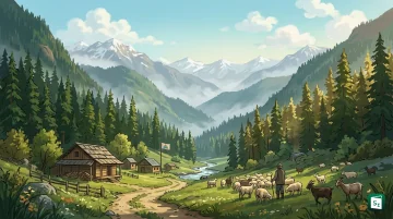 Forest landscape in Himachal Pradesh representing the state’s forest and pastoral economy initiative