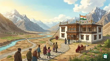 High Court building representing the new permanent bench approved for Ladakh under the High Court of Jammu & Kashmir and Ladakh