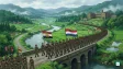 CRPF personnel in ceremonial uniform standing at attention during the Foundation Day parade