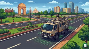CSIR-CRRI indigenous Network Survey Vehicle flagged off for Delhi-NCR road condition survey