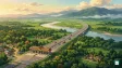 A four-lane access-controlled highway corridor connecting Guwahati to Tezpur in Assam