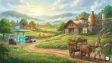 A compressed biogas plant converting agricultural residue and cattle dung into clean fuel for vehicles and homes