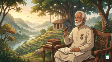 Kailash Chandra Pant receiving the Padma Shri award