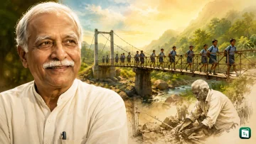 Girish Bharadwaj, Padma Shri awardee and social worker known as the Bridge Man of India