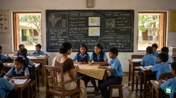 Graphical representation of Performance Grading Index 2.0 2025-26 results showing grade distribution across Indian states and union territories