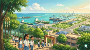 V.O. Chidambaranar Port Authority in Thoothukudi, Tamil Nadu, recognized as a Scope-2 Emission Free Port after achieving 45% reduction in net carbon emissions