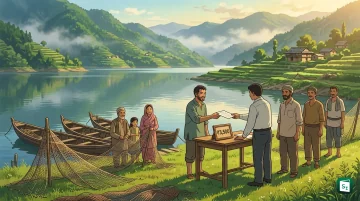 Himachal Pradesh Chief Minister Sukhvinder Singh Sukhu announcing the Mukhyamantri Machhuara Samman Nidhi Yojana for reservoir fishermen