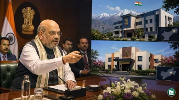 Union Home Minister Amit Shah chairing the 10th Apex-Level NCORD meeting at Vigyan Bhawan in New Delhi