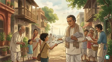 Hindi Journalism Day commemorative visual