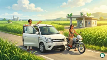 India's first flex-fuel car and motorcycles launch ceremony
