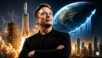 SpaceX Starship preparing for launch symbolizing the company's historic IPO
