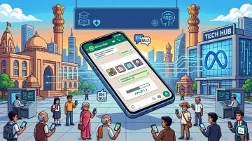 Digital representation of Gujarat government and Meta collaboration