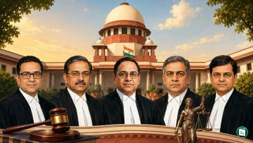 The Supreme Court of India building in New Delhi