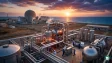 A visual of the hydrogen production facility at IGCAR Kalpakkam showing the technology demonstrator plant