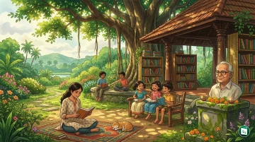 PN Panicker, known as the Father of the Library and Literacy Movement in Kerala