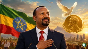 Ethiopian Prime Minister Abiy Ahmed casting his vote during the 2026 general election