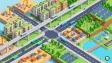 A scenic depiction of modern green urban town planning in Chhattisgarh