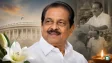 A portrait of the senior Congress leader and former Member of Parliament K.P. Dhanapalan