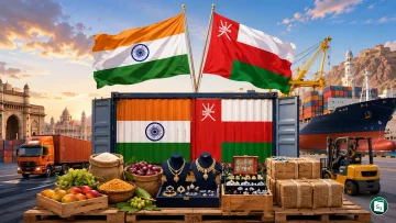 Union Minister Piyush Goyal flags off the first trade consignments to Oman under the new CEPA