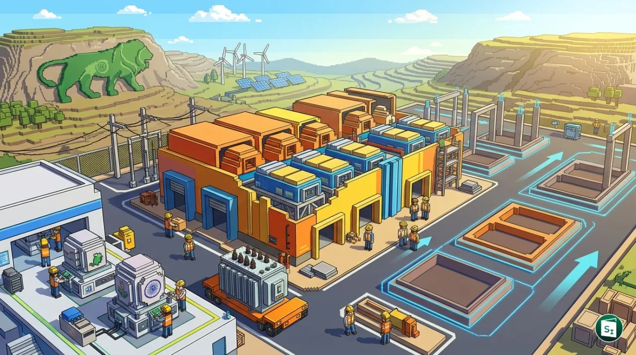 High Voltage Direct Current substation infrastructure