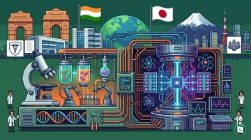 Representation of India-Japan cooperation in science and technology