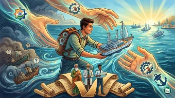 Digital representation of maritime innovation and startup hubs in India