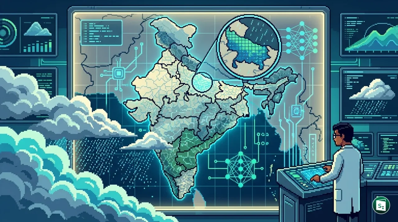 Union Minister Jitendra Singh launching the AI weather models