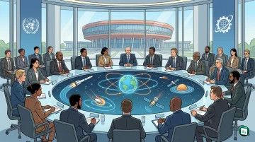 Bharat Mandapam hosting the ISO plenary on space systems