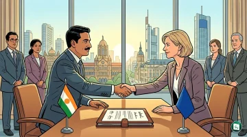 Reserve Bank of India and European Central Bank logos representing bilateral cooperation