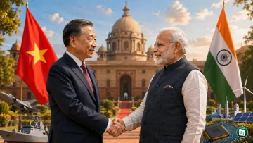 Vietnam President To Lam and PM Narendra Modi during bilateral meeting in New Delhi