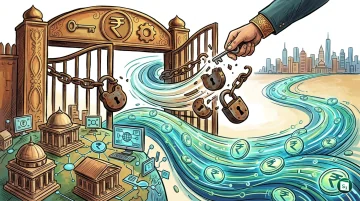 Digital representation of global outward monetary remittances through Indian banking networks