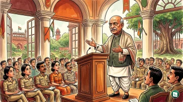 A symbolic representation of Indian civil services and governance