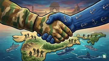 Signing ceremony of the Memorandum of Association on Affiliation between the Indian Army and the Indian Navy in New Delhi