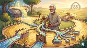 Illustration representing retirement savings and flexible periodic payout options under the National Pension System.