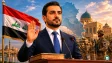 Ali Falih Kadhim al-Zaidi being sworn in as the Prime Minister of Iraq