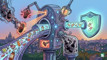 Digital representation of pharmaceutical monitoring and drug surveillance