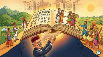 Release of the Dogri-Punjabi Dictionary by Governor Kavinder Gupta