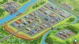 Digital rendering of a modern, world-class industrial park with green spaces and multimodal connectivity