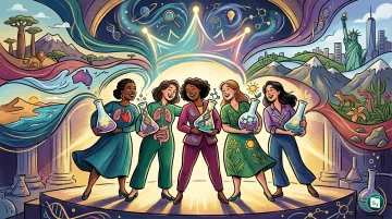 The five 2026 laureates of the UNESCO–L’Oréal International Awards for Women in Science
