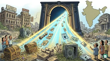 A digital representation of a unified financial portal for unclaimed assets