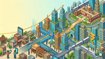 Digital representation of India's Public Infrastructure and economic growth