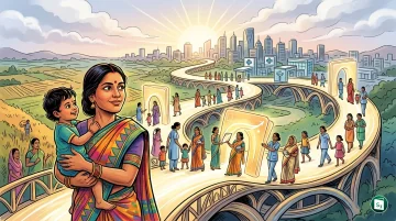 Digital representation of maternal and child healthcare services in India