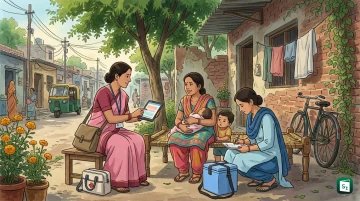 ASHA workers and newborn care under Delhi Seva Sankalp Abhiyan health package