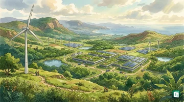 Proposed integrated green data centre park in Mumbai Metropolitan Region powered by renewable energy