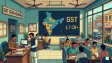 Illustration of the Goods and Services Tax Council and a new standing committee of twelve states focused on expanding India’s taxpayer base